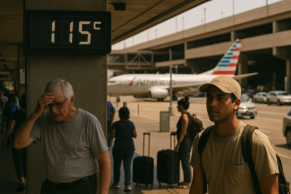 Phoenix Sky Harbor Hits 115°F Tuesday, Breaking 2011 Daily Record. An Extreme Heat Warning runs through Saturday, with tem…