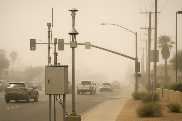 PM10 Reading at South Scottsdale Station Hits 370 UG/M3, Crossing Unhealthy-for-Sensitive-Groups Threshold. Maricopa Count…