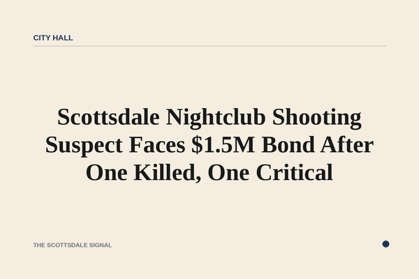 Scottsdale Nightclub Shooting Suspect Faces $1.5M Bond After One Killed, One Critical. Jeremy Campbell Jr., 22, appeared i…