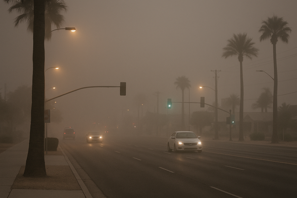 South Scottsdale PM10 Reading Hits 807 UG/M3 at 4 a.m. Thursday. Maricopa County Air Quality Department monitoring station…