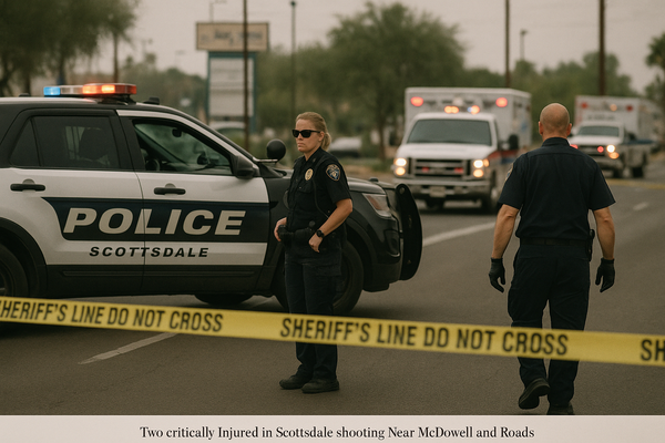 Two People Critically Injured in Scottsdale Shooting Near McDowell and Scottsdale Roads. Scottsdale police responded aroun…
