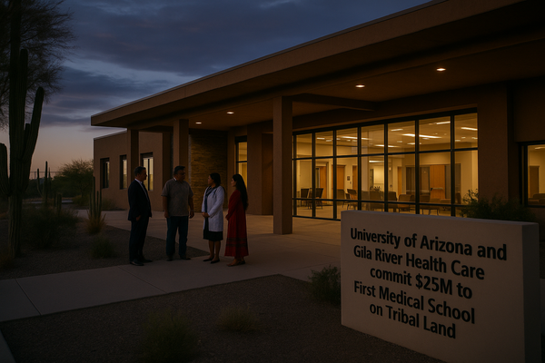 University of Arizona and Gila River Health Care Commit $25M to First Medical School Branch on Tribal Land. A three-year M…