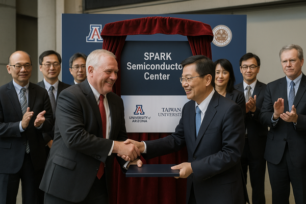 University of Arizona, Taiwan University Launch SPARK Semiconductor Center. The joint Silicon Photonics at Arizona-Kaohsiu…