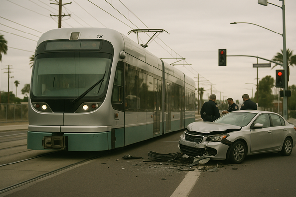 Valley Metro Reports 42 Light Rail Crashes in 2026, Pursues New Signage at Five Phoenix-Area Intersections. Each collision…
