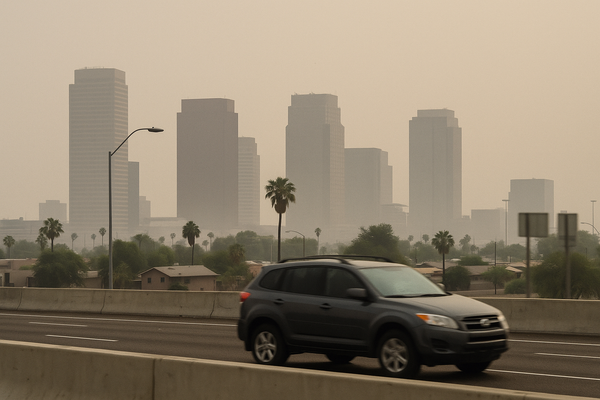 West Phoenix Ozone Hits 78 PPB, Crossing Unhealthy-for-Sensitive-Groups Threshold. Maricopa County Air Quality Department …