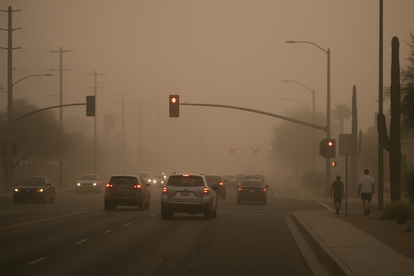 West Phoenix PM10 Hits 247 UG/M3 at 8 P.M., Crossing Unhealthy-for-Sensitive-Groups Threshold. The Maricopa County Air Qua…