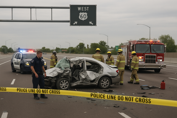 Westbound US 60 Closed in Glendale After Crash Near 67th Avenue. ADOT has shut down Grand Avenue's westbound lanes with no…