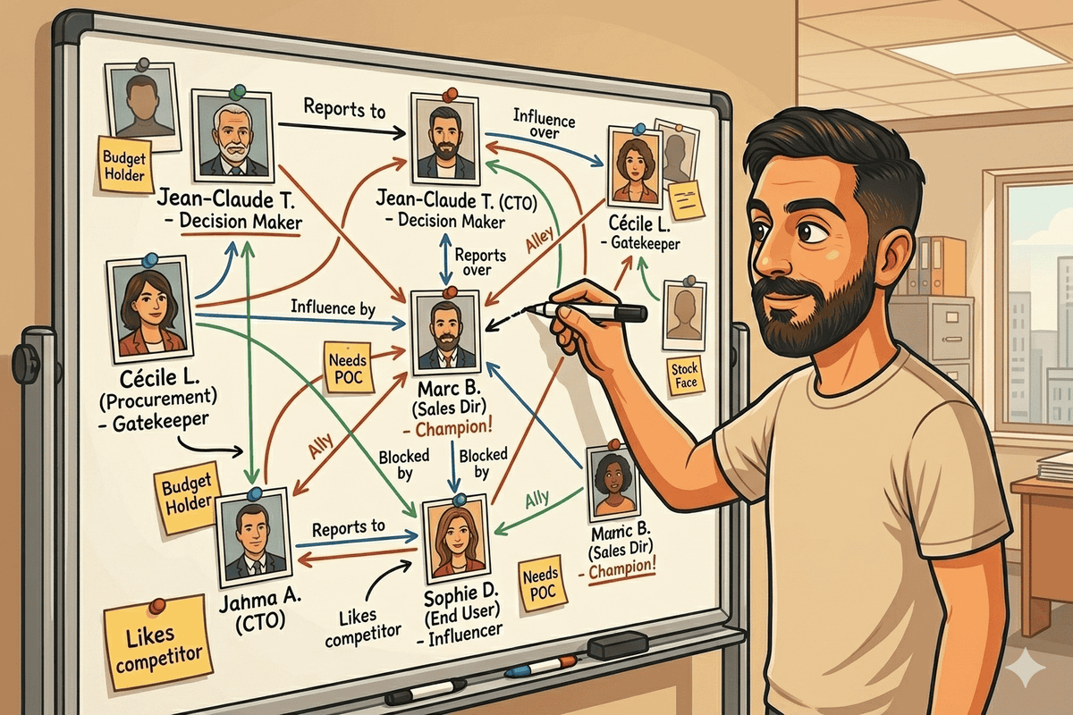 SolutionScience #034 | Power Map : un outil indispensable pour naviguer la politique interne d'un prospect