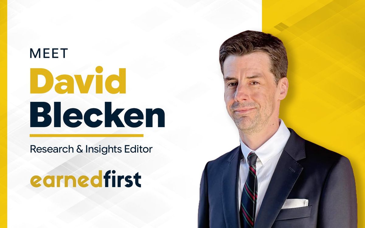 Earned First appoints David Blecken to senior editorial role