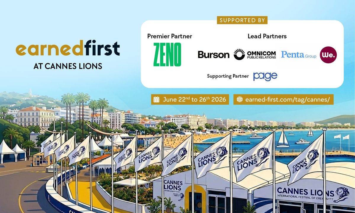 Earned First at Cannes 2026 🦁