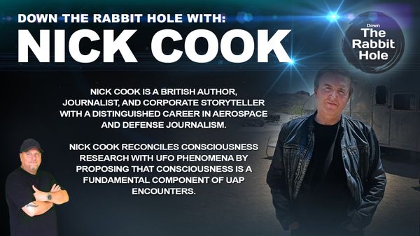 Chat with Nick Cook, Author and Aerospace/Defense Journalist