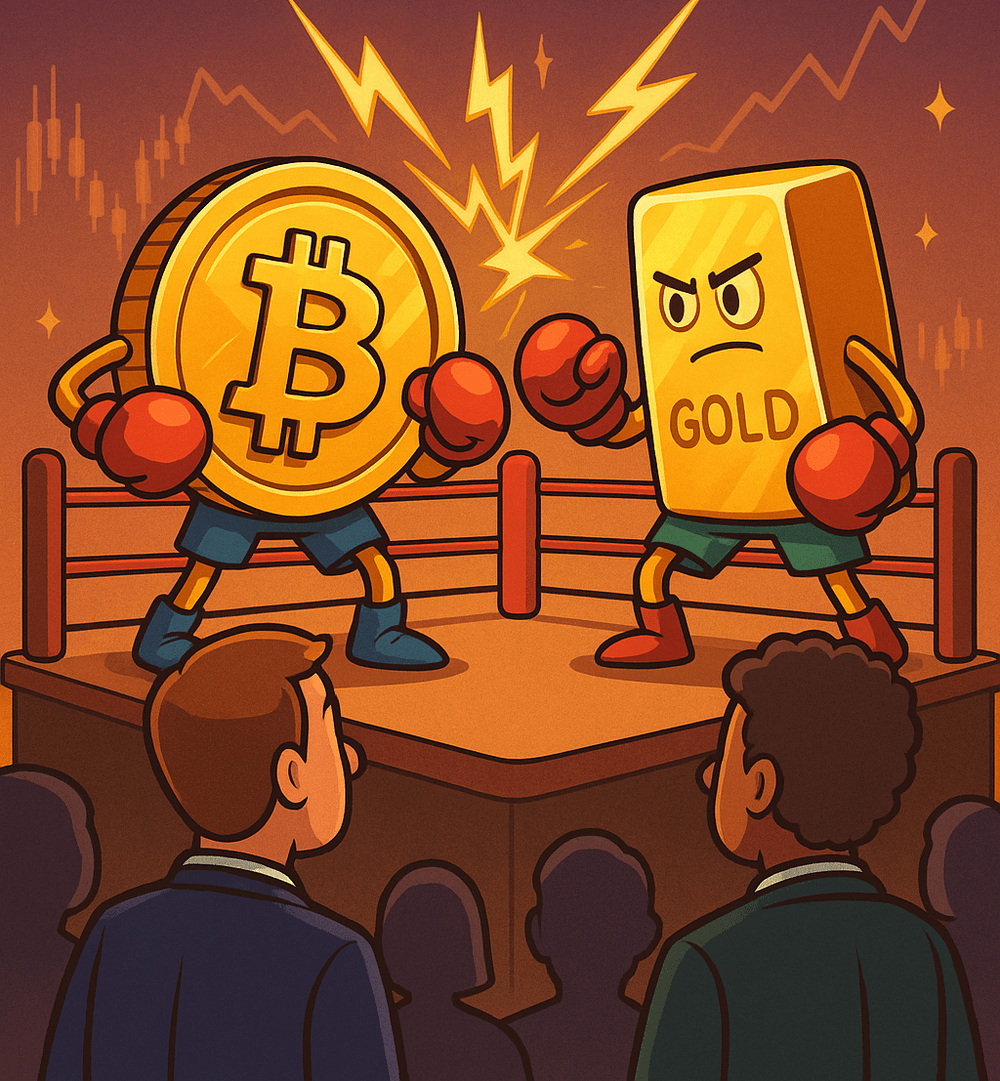 Bitcoin vs Gold: The ETF Faceoff That Redefines the Store-of-Value Debate post image