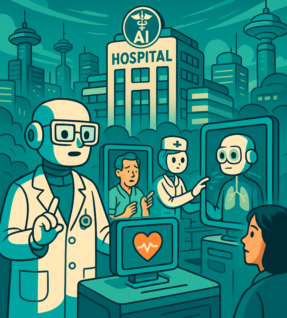 Inside China’s AI Hospital Town: The Virtual Future of Medicine Is Here post image