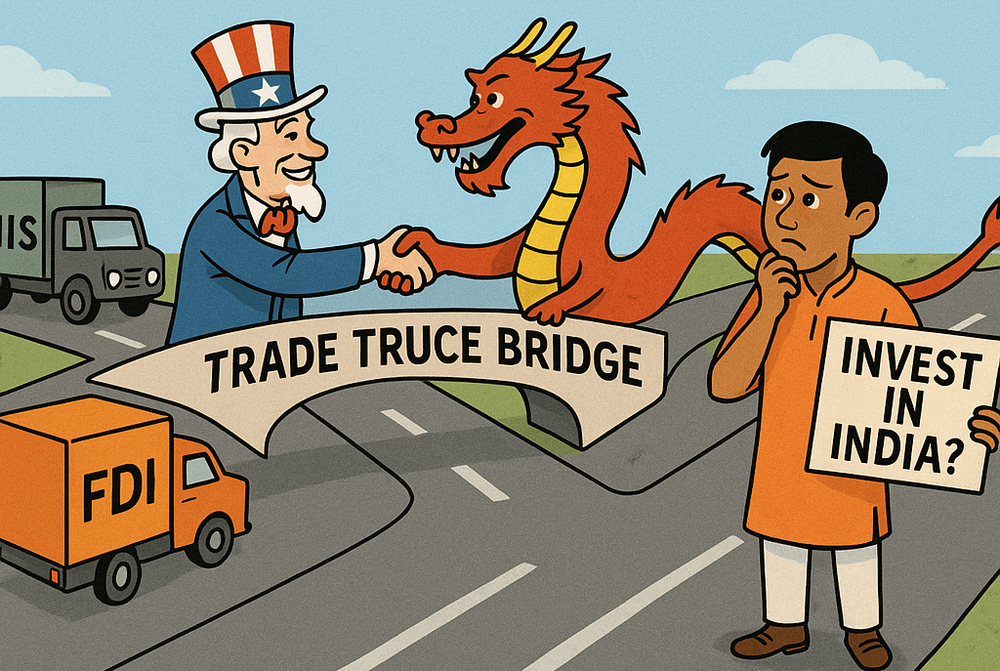 US-China Trade Truce Sparks Capital Shift Concerns for India post image