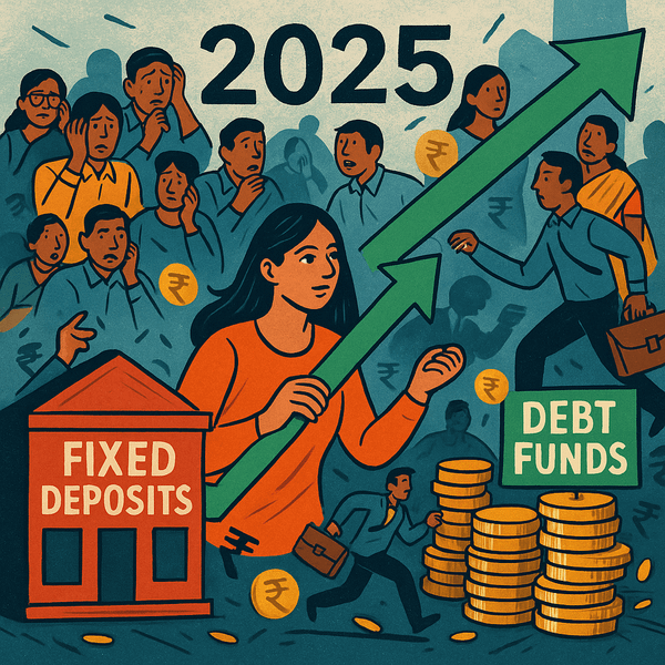 Debt Funds vs Fixed Deposits: Why Conservative Investors Are Rebalancing in 2025 post image