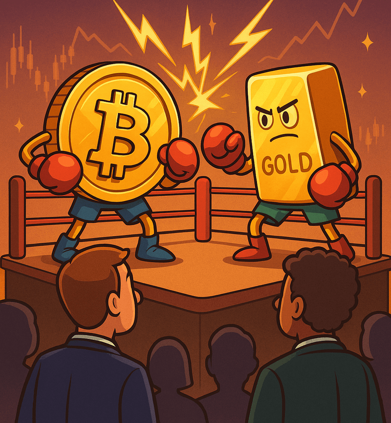 Bitcoin vs Gold: The ETF Faceoff That Redefines the Store-of-Value Debate post image