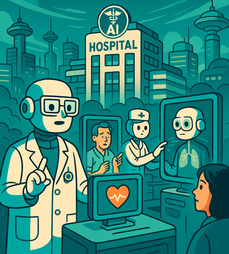 Inside China’s AI Hospital Town: The Virtual Future of Medicine Is Here post image