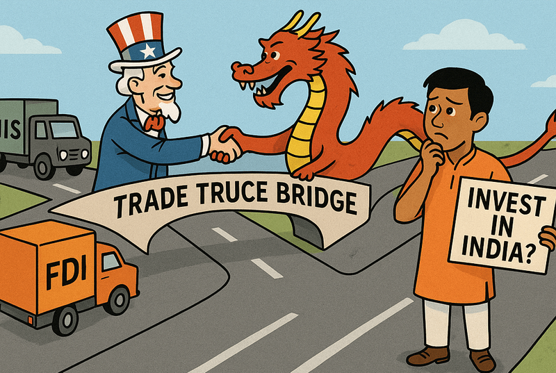 US-China Trade Truce Sparks Capital Shift Concerns for India post image