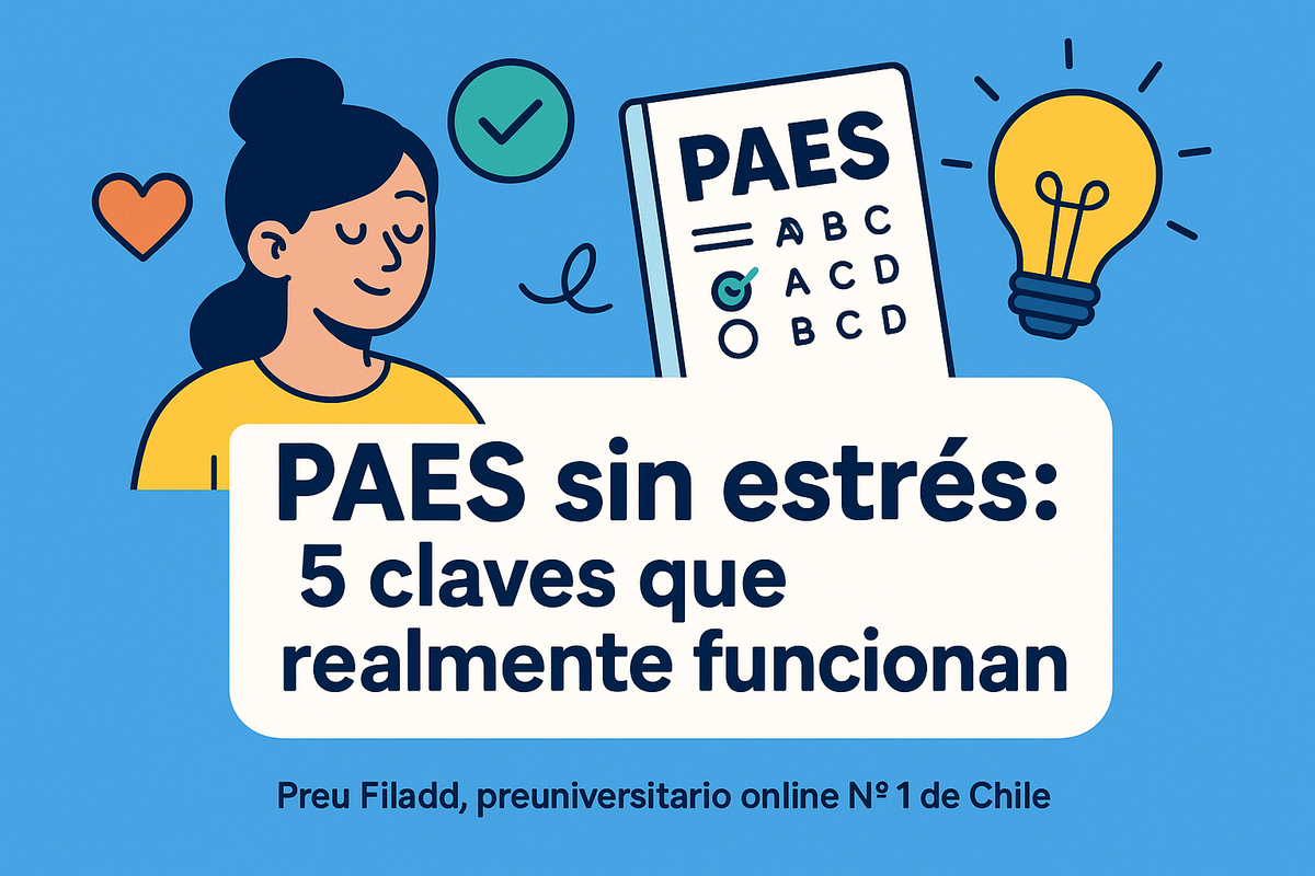 5 claves para rendir la PAES sin estrés ni miedo