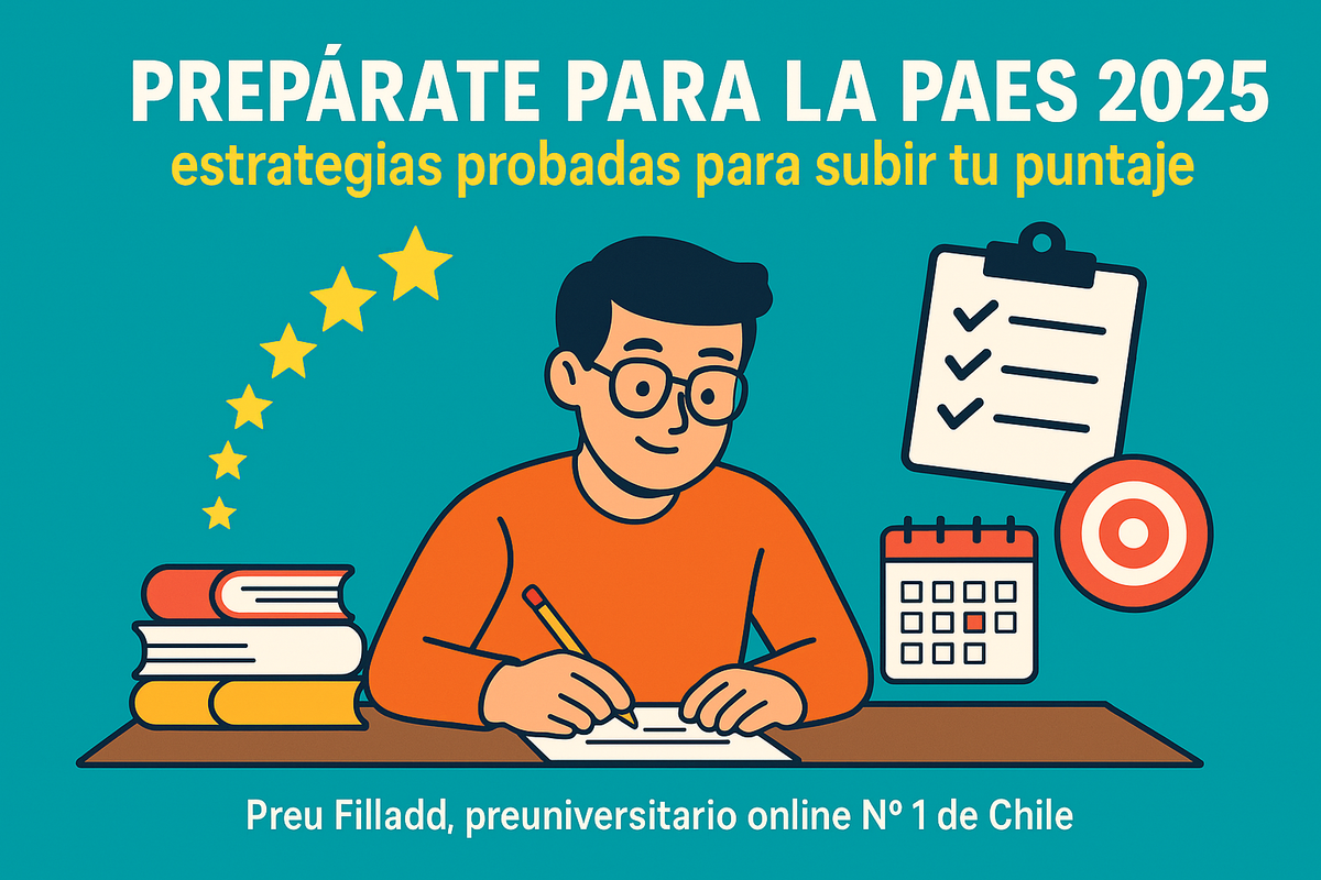 Prepárate para la PAES 2025: estrategias probadas para subir tu puntaje