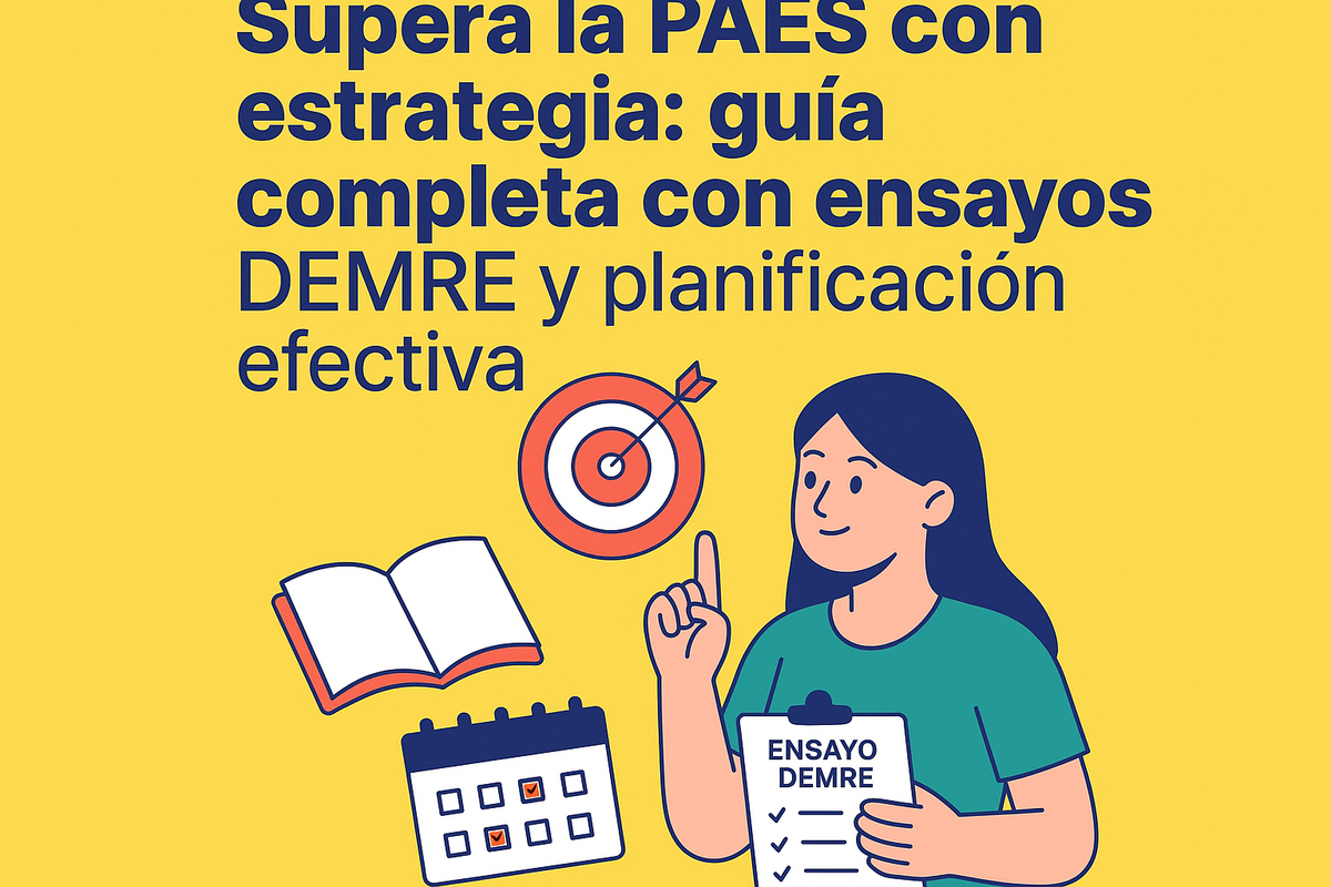 ¿Cómo puedo prepararme para la PAES con ensayos y ejercitación tipo DEMRE?