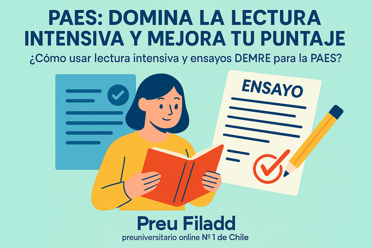PAES: domina la lectura intensiva y mejora tu puntaje