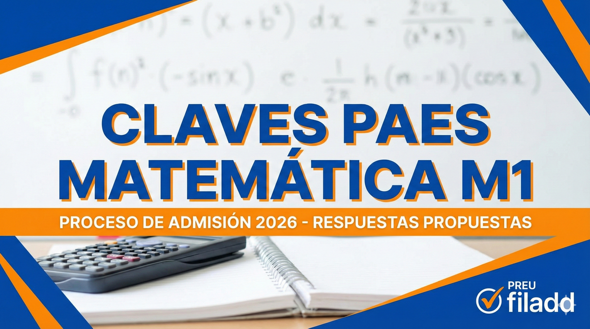 Claves PAES Matemática M1 (admisión 2026): Revisa tus Respuestas