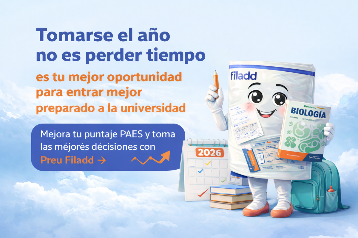 Tomarse el año no es perder tiempo, es tu mejor oportunidad para entrar mejor preparado a la universidad y mejorar tu puntaje de la PAES