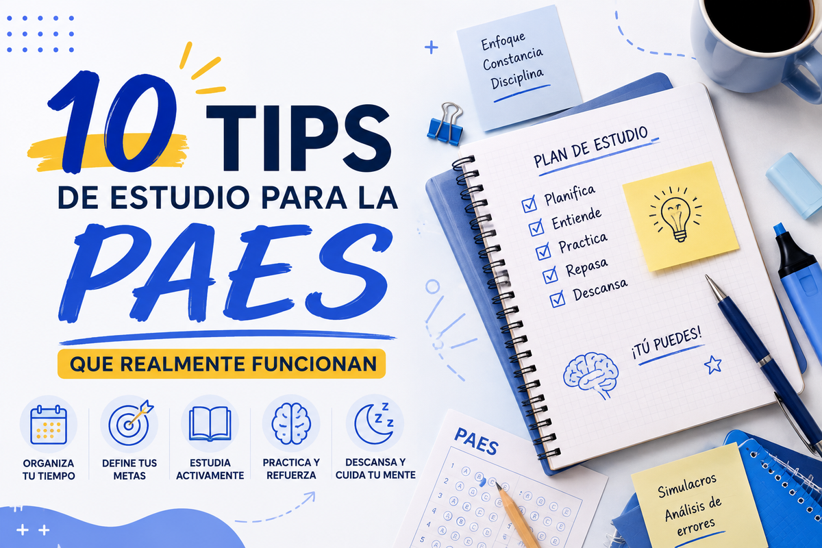 10 Tips de estudio para la PAES que realmente funcionan