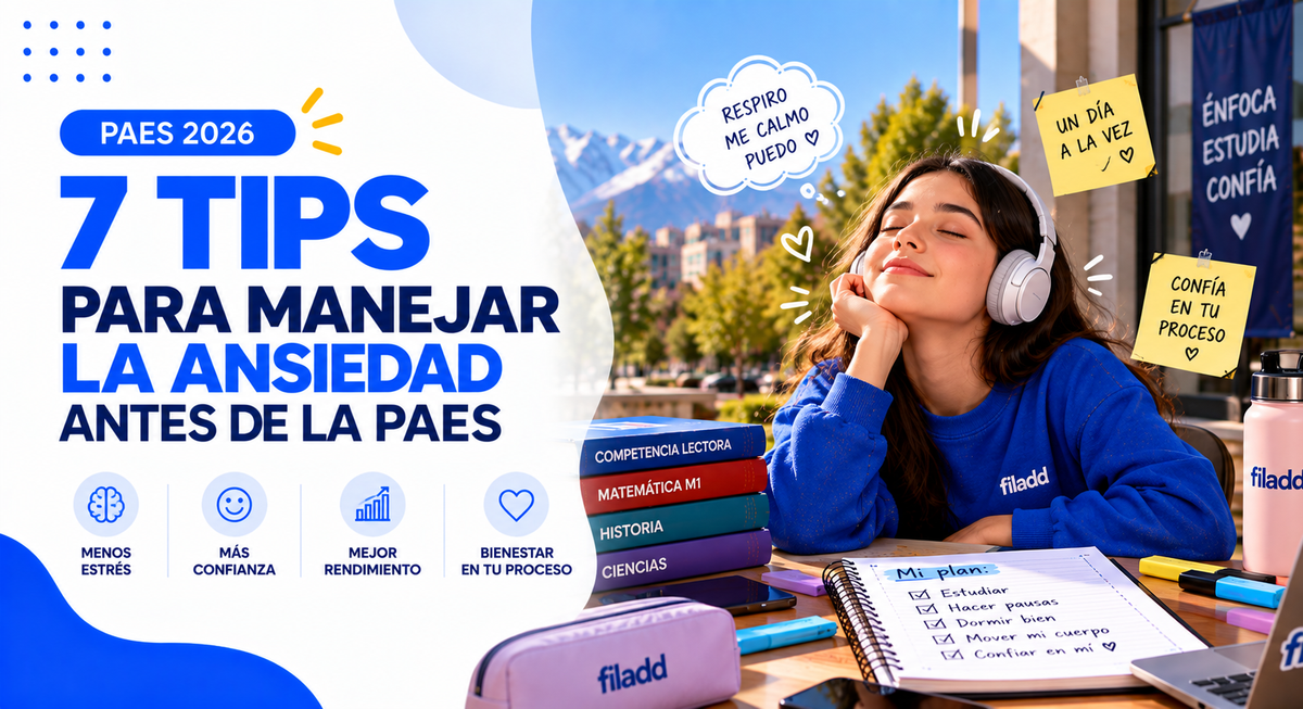 7 Tips para Manejar la Ansiedad Antes de la PAES