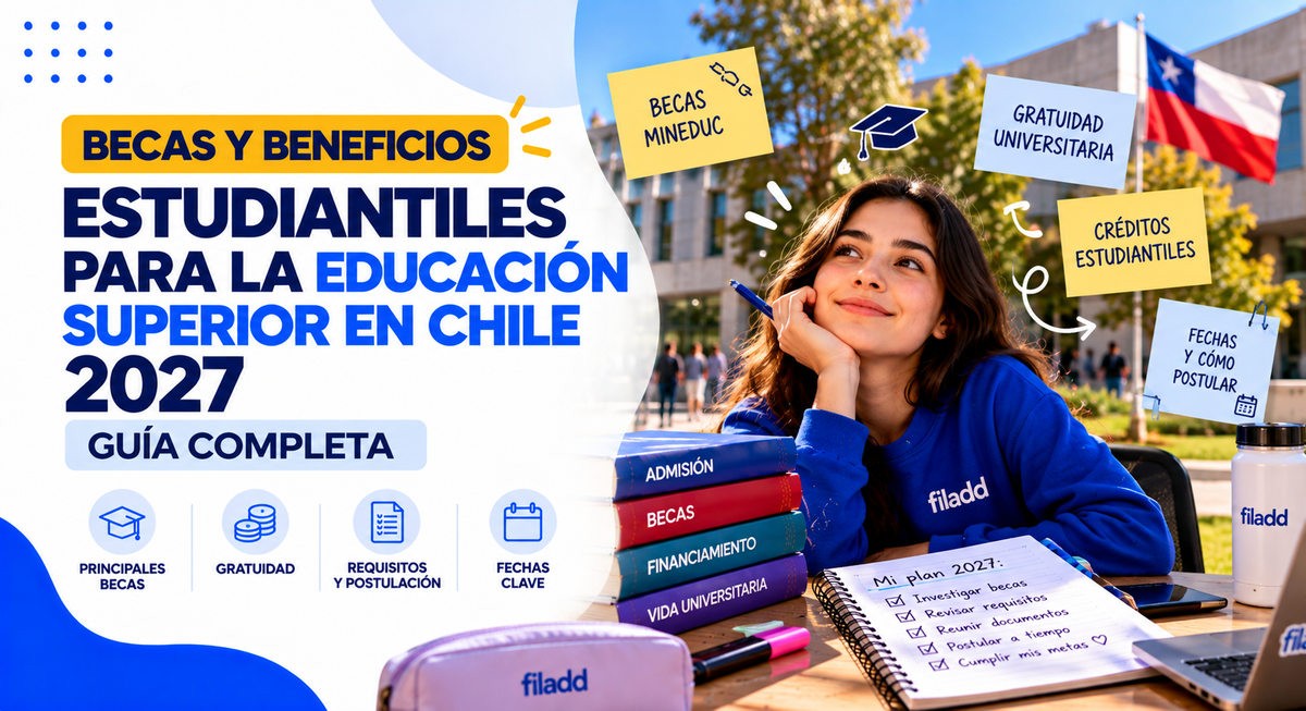 Becas y Beneficios Estudiantiles para la Educación Superior en Chile 2027: Guía Completa