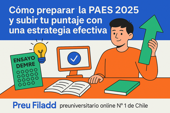 Cómo preparar la PAES 2025 y subir tu puntaje con una estrategia efectiva