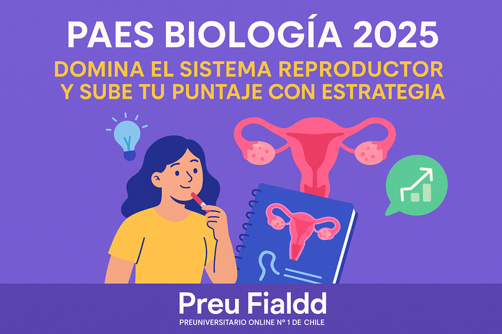 PAES Biología 2025: domina el sistema reproductor y sube tu puntaje con estrategia