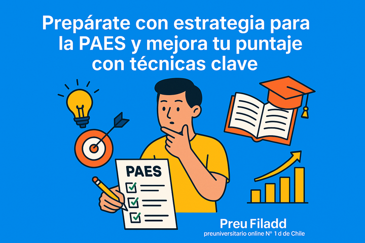 Prepárate con estrategia para la PAES y mejora tu puntaje con técnicas claves