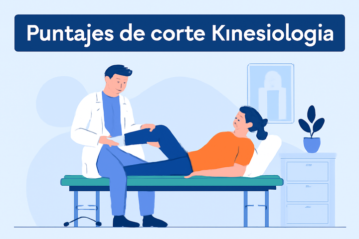Puntajes de Corte PAES Kinesiología 2025 – Actualizado