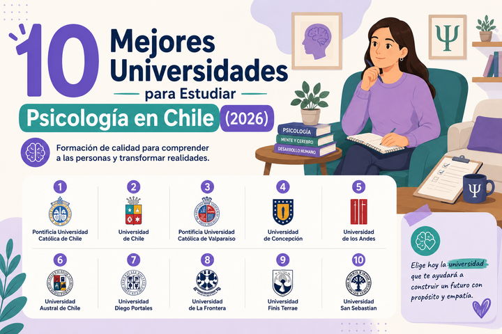 10 Mejores Universidades para Estudiar Psicología en Chile (2026)