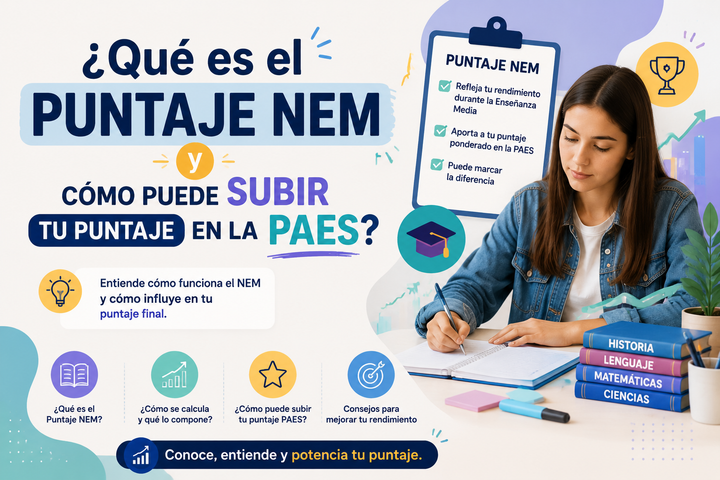 ¿Qué es el Puntaje NEM y Cómo Puede Subir tu Puntaje en la PAES?