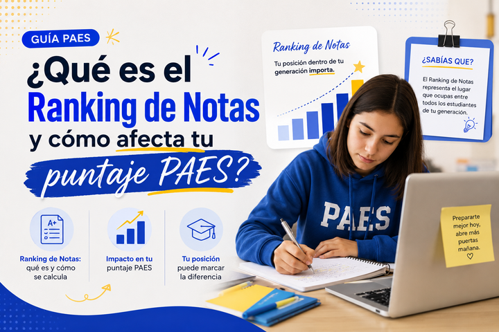 ¿Qué es el Ranking de Notas y cómo afecta tu puntaje PAES?