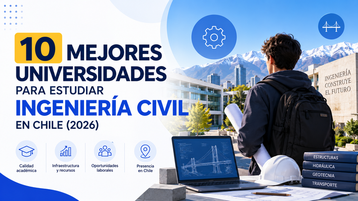 10 Mejores Universidades para Estudiar Ingeniería Civil en Chile (2026)