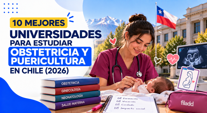 10 Mejores Universidades para Estudiar Obstetricia y Puericultura en Chile (2026)