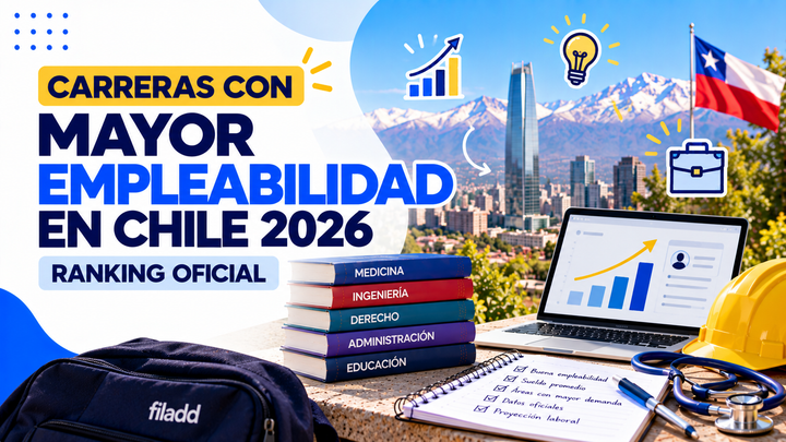 Carreras con Mayor Empleabilidad en Chile 2026: Ranking Oficial