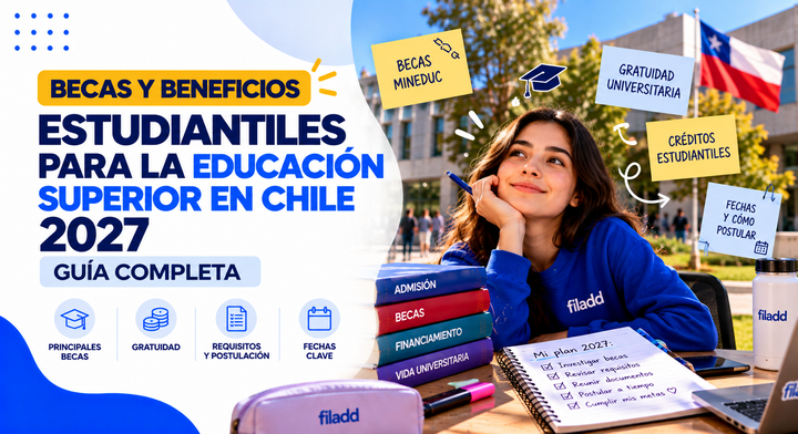 Becas y Beneficios Estudiantiles para la Educación Superior en Chile 2027: Guía Completa