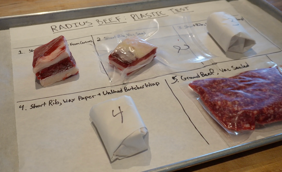 We tested Radius beef for plastic chemicals