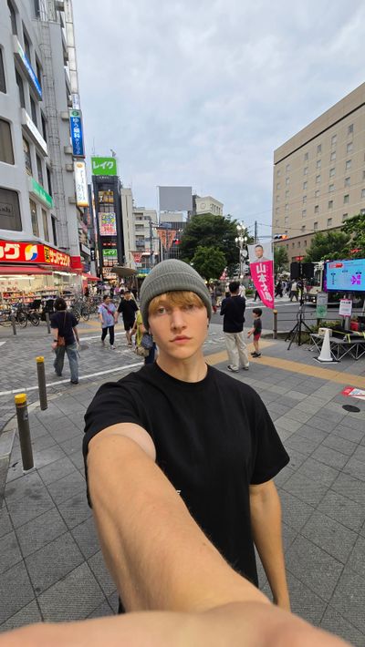 Photos of me at Koenji, Tokyo