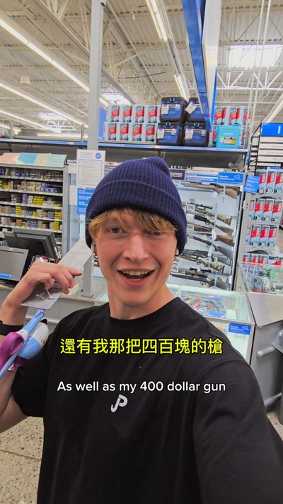 America's grocery store sells guns