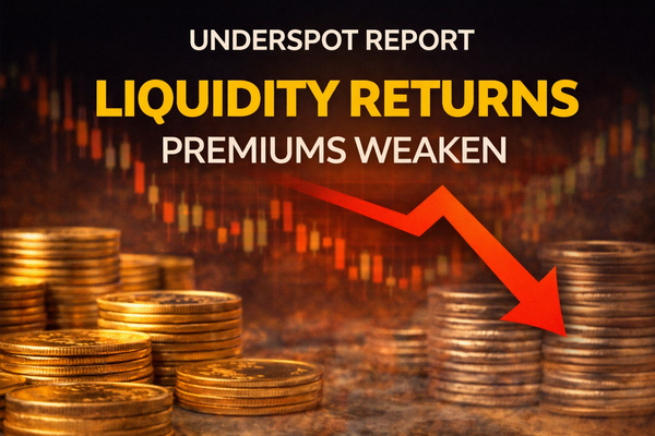 UnderSpot Report: Liquidity Returns, But Premiums Continue to Erode