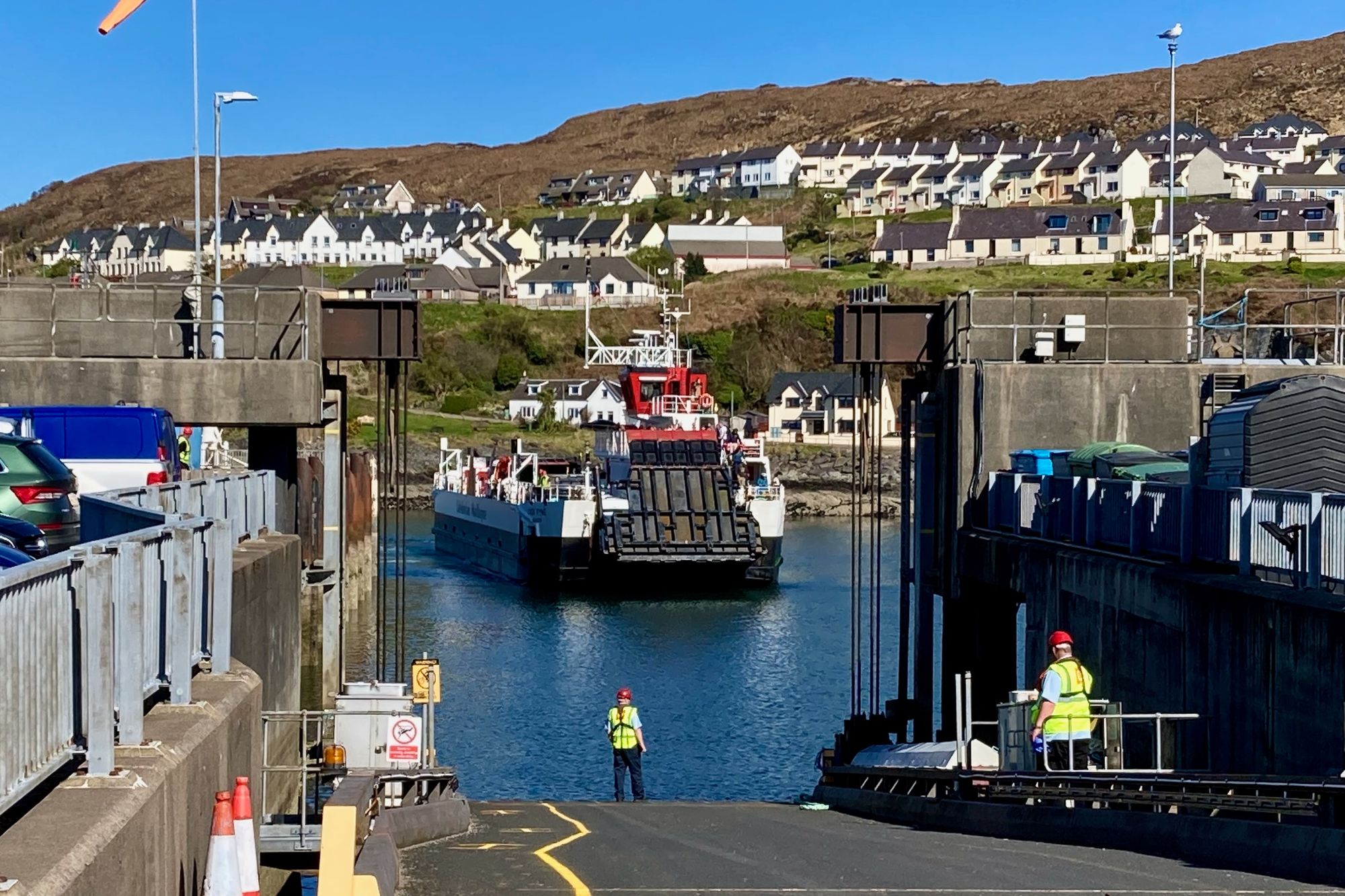 Bild: Eine CalMac Fähre in Mallaig