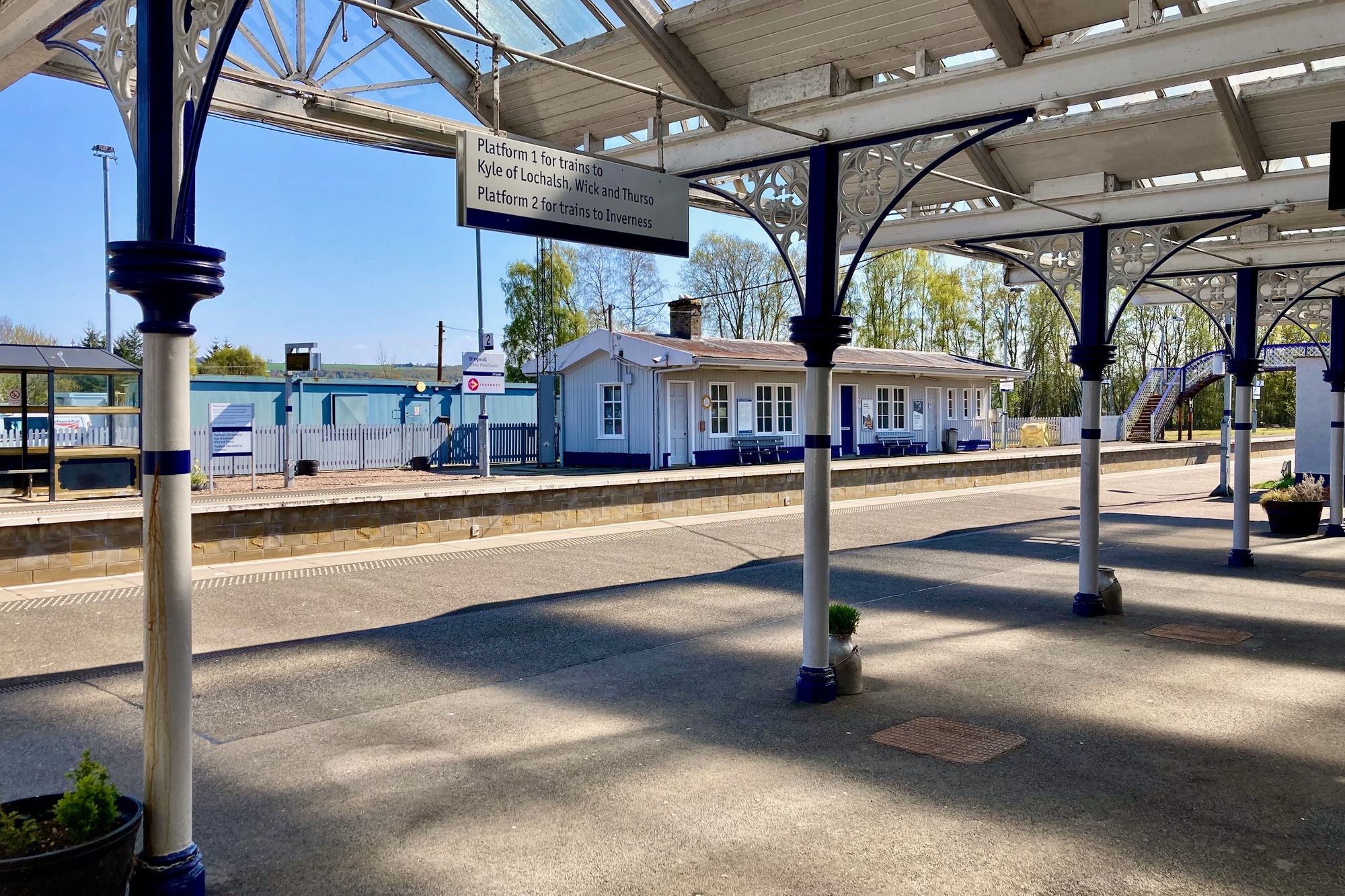 Bild: Bahnhof Dingwall