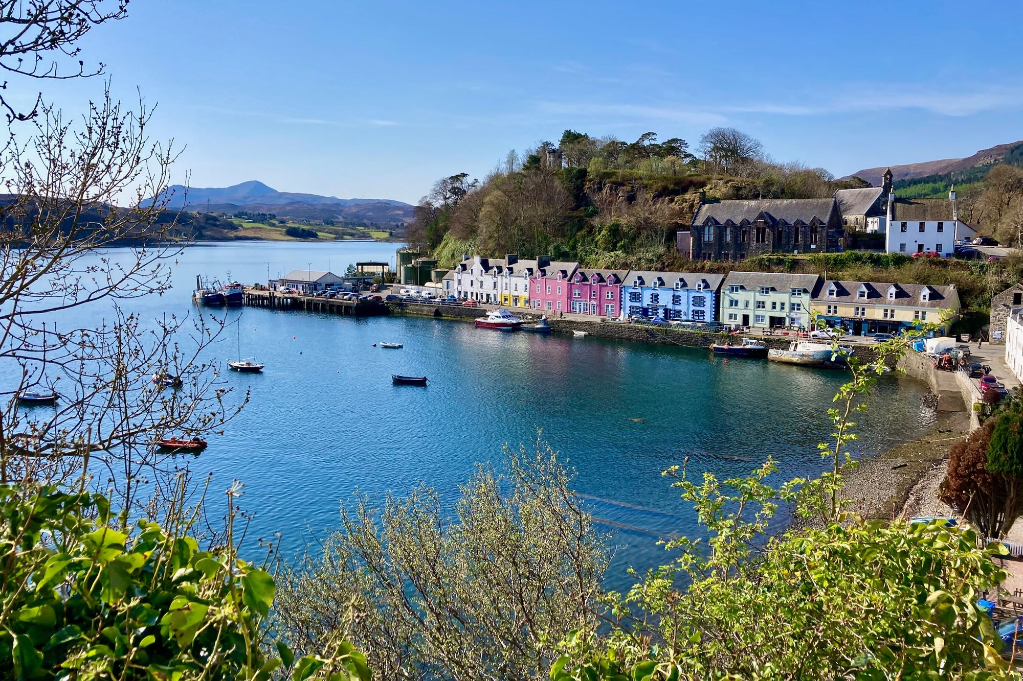 Bild: Portree auf der Insel Skye