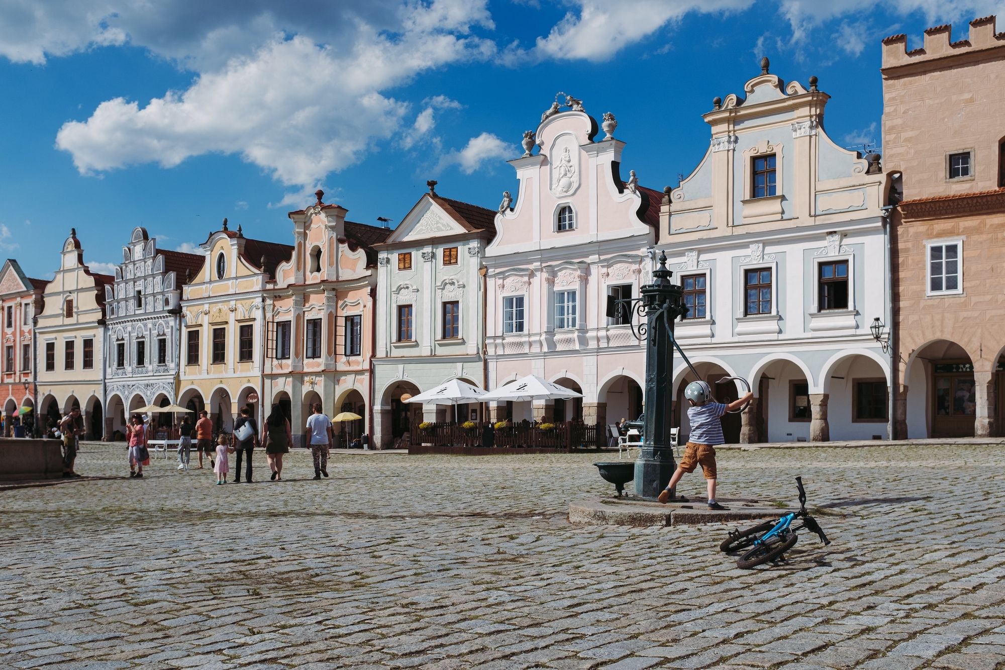Altstadt in Telč